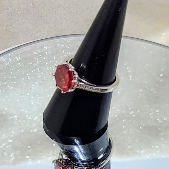 NEW Lustro Stella's Octillion Cut Swarovski Finest Zirconia in Sterling Silver - Picture 6 of 13